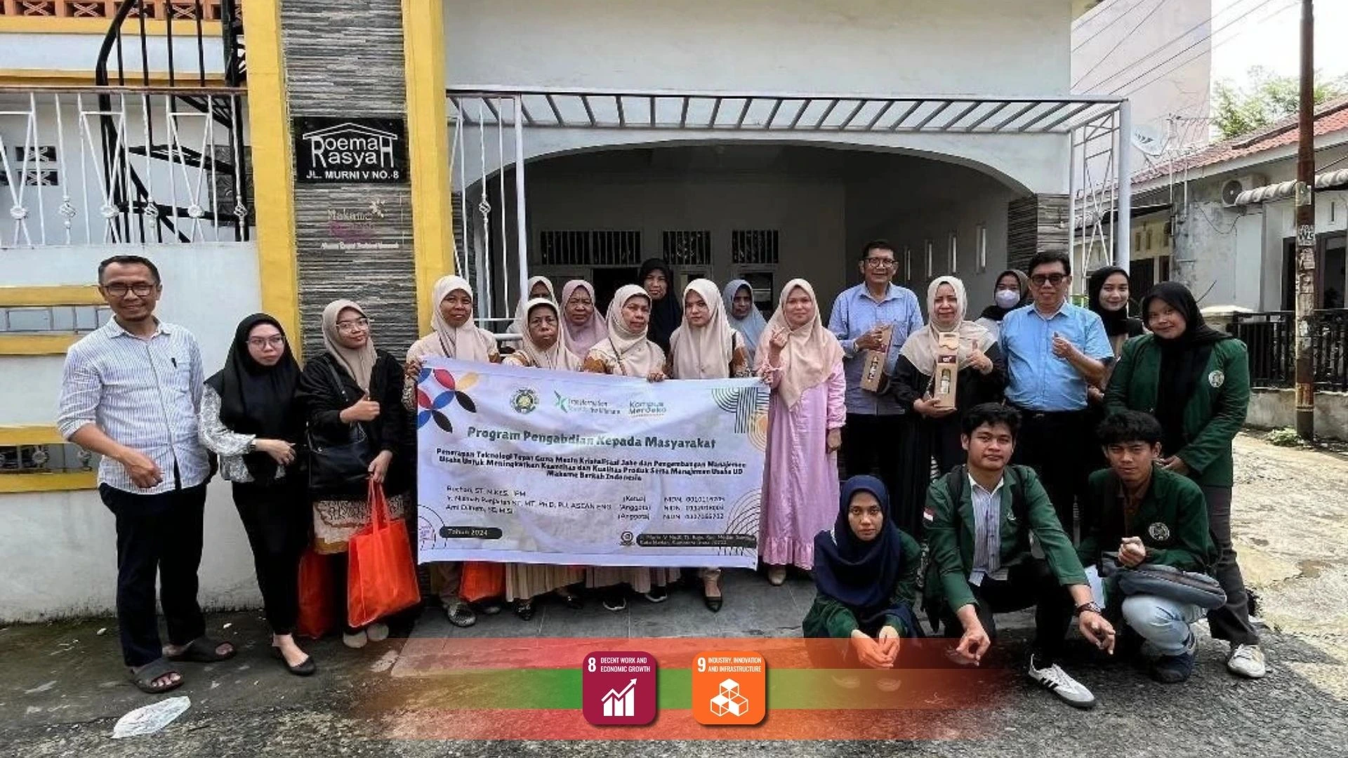 Penerapan Teknologi Tepat Guna Mesin Kristalisasi Jahe dan Pengembangan Manajemen Usaha untuk Meningkatkan Kuantitas dan Kualitas Produk serta Manajemen Usaha UD Makame Berkah Indonesia
